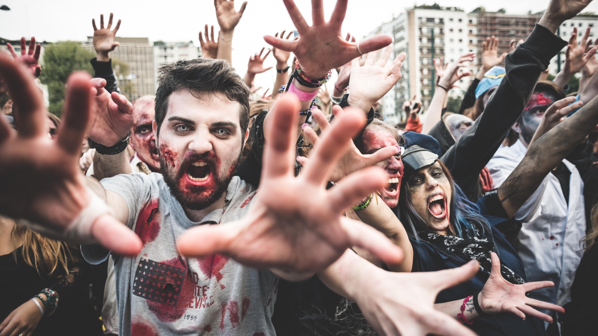 Fantasias na Los Muertos SP Walking Parade