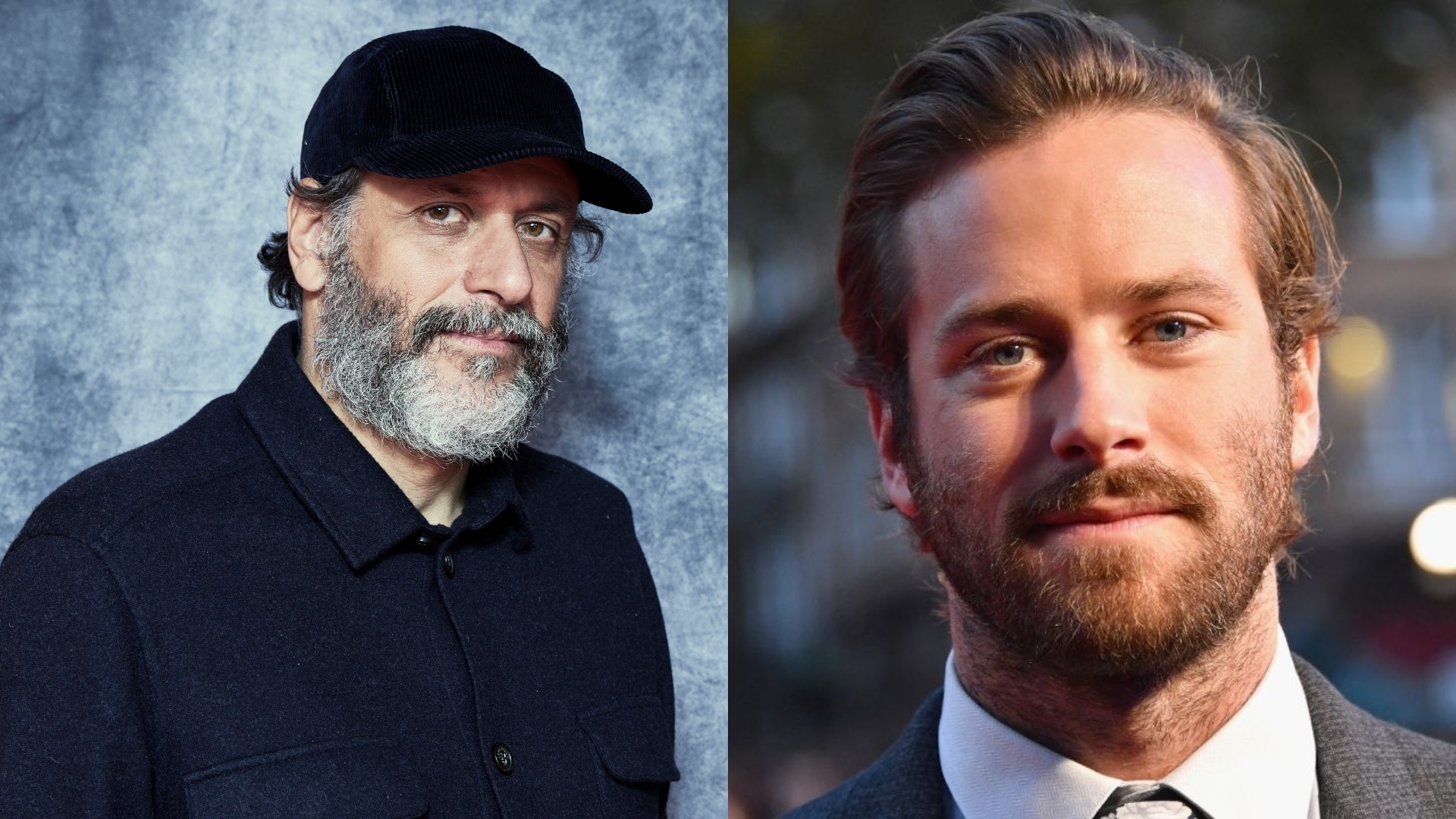 Diretor Luca Guadagnino e o ator Armie Hammer (Foto: Getty Images)