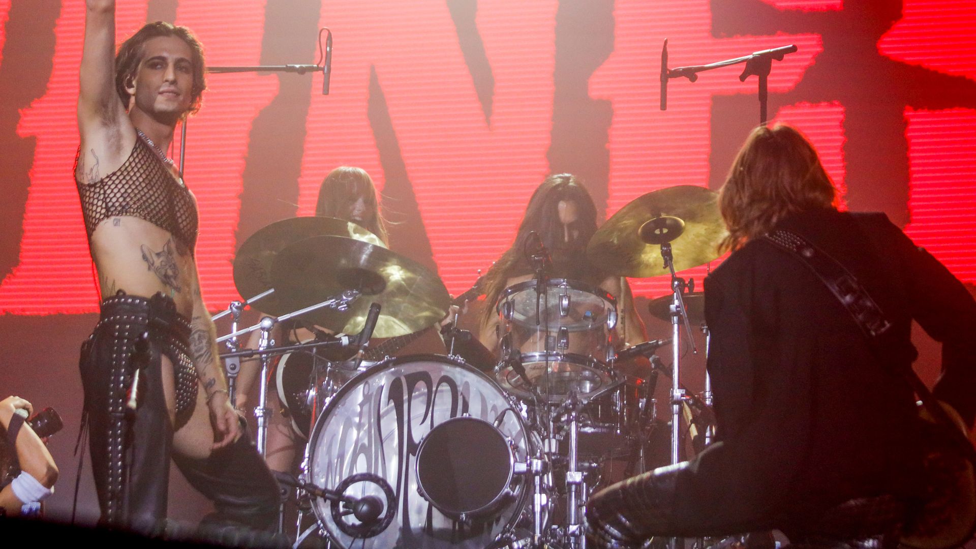 Måneskin em São Paulo (Foto: Ricardo Matsukawa / Mercury Concerts)