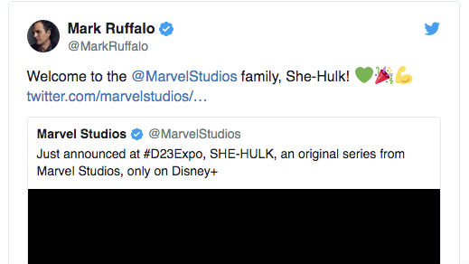 Post de Mark Ruffalo