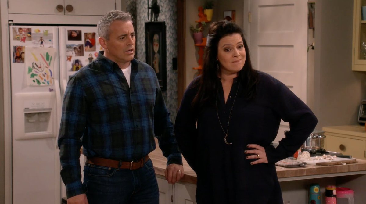 Matt LeBlanc e Liza Snyder em O Chefe da Casa (Foto: Reprodução)