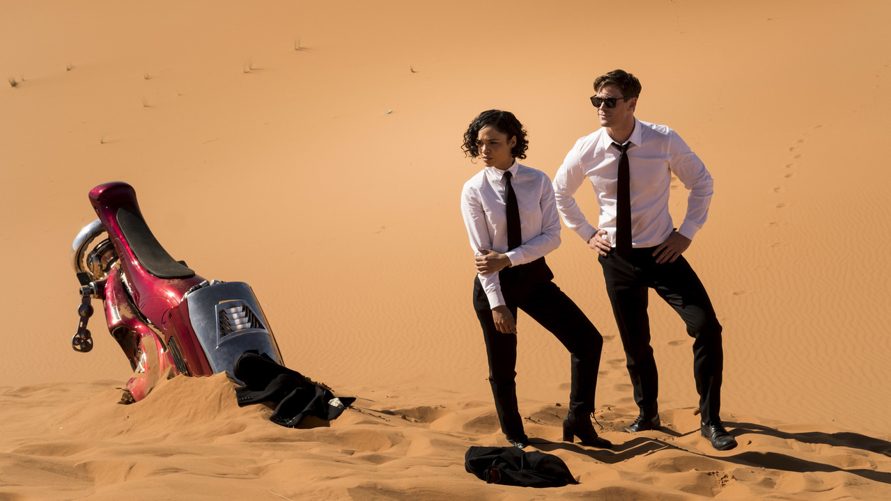 Tessa Thompson e Chris Hemsworth em MIB: Homens de Preto - Internacional (Foto: Divulgação / Sony Pictures)