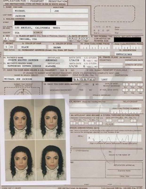 documento michaek jackson
