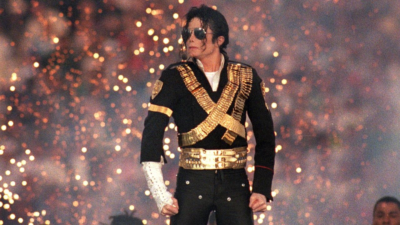 Michael Jackson no Super Bowl 1993 (Foto: George Rose/Getty Images)