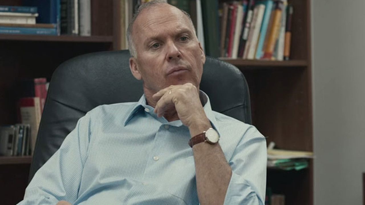 Michael Keaton em Spotlight: Segredos Revelados (2015) (Foto: Divulgação)