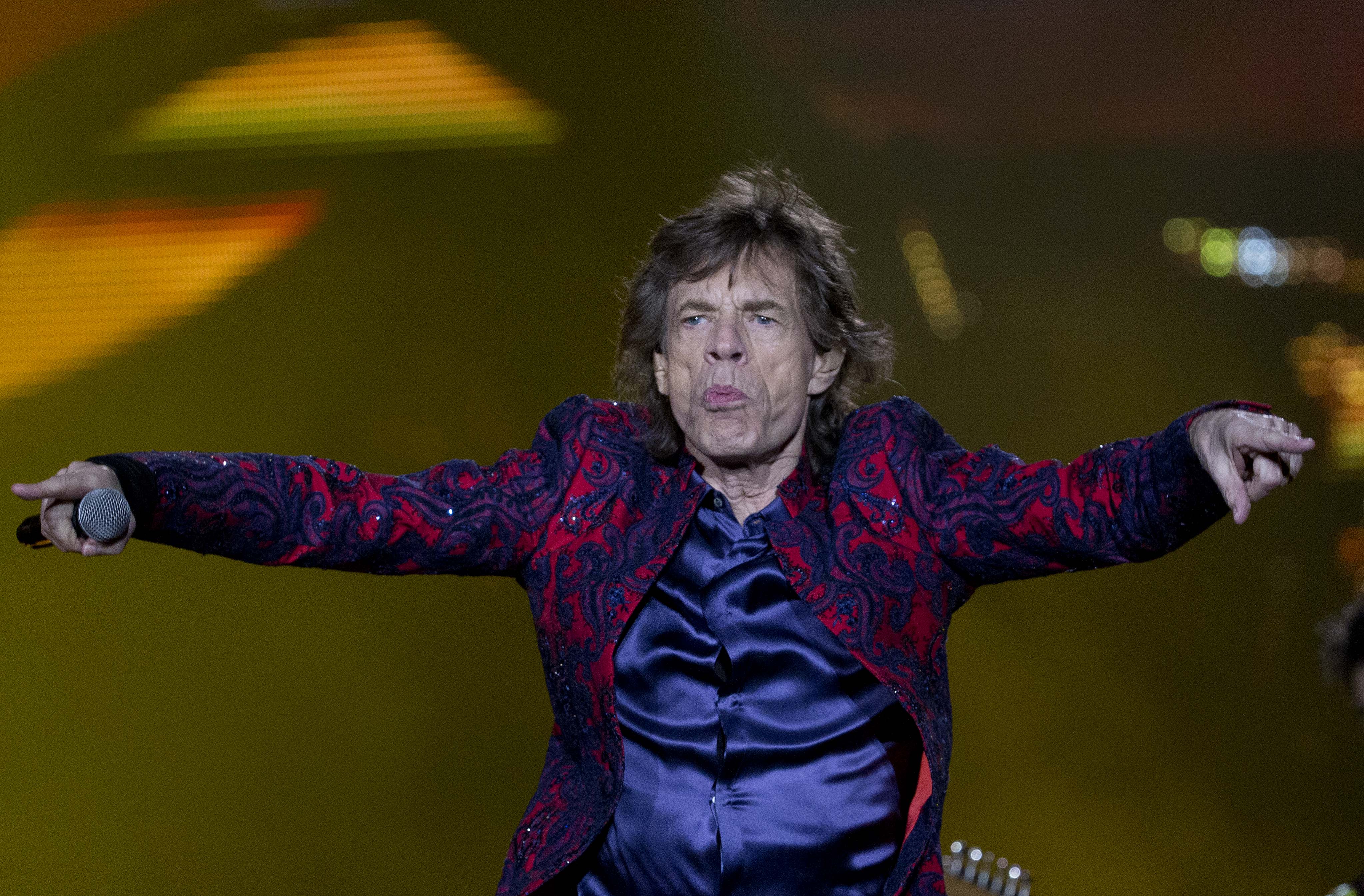 Mick Jagger (Eduardo Verdugo / AP)
