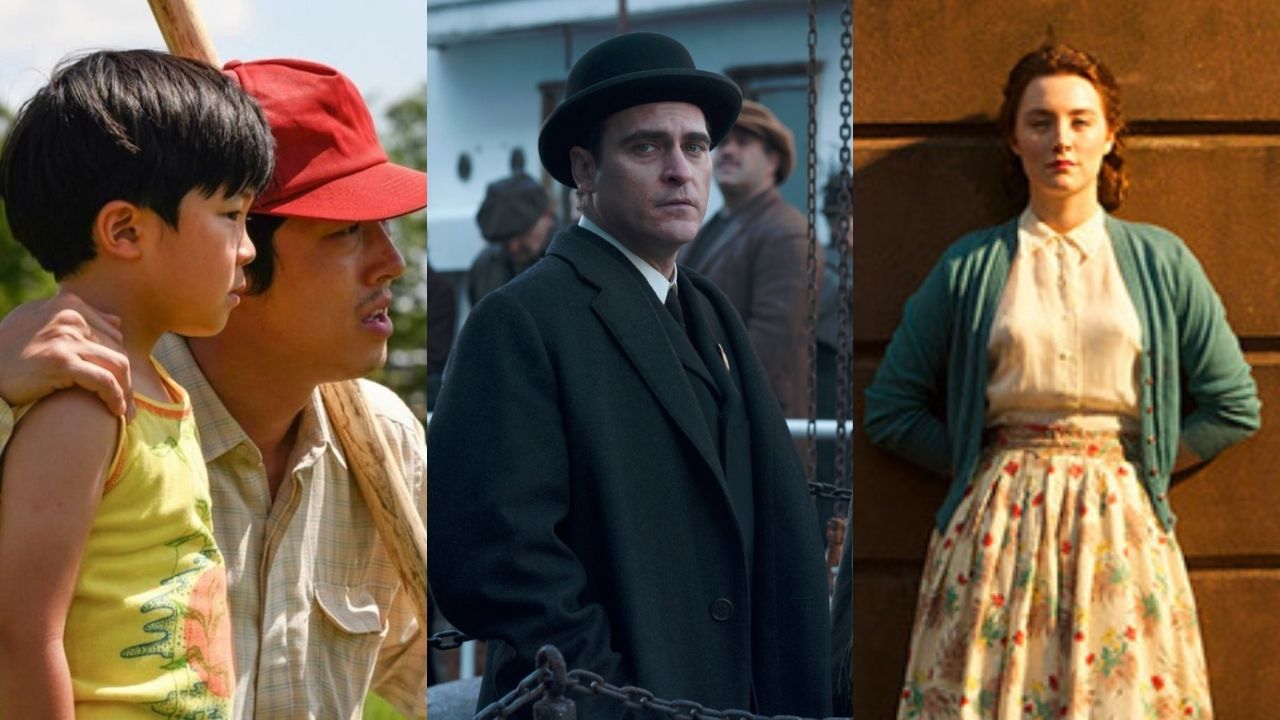 Minari (Foto: Divulgação), Era Uma Vez em Nova York (Foto: Divulgação) e Brooklyn (Foto: Divulgação)