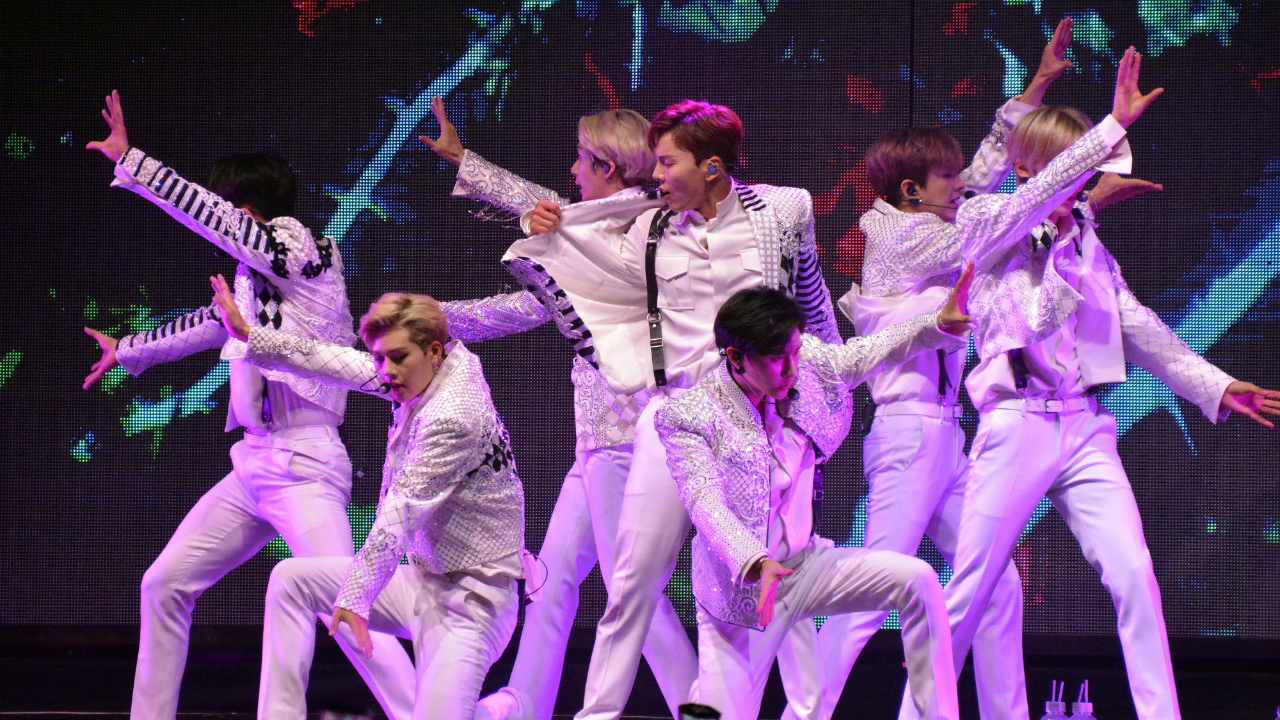 Monsta X (Foto: Gcmt - Imaginechina/AP)