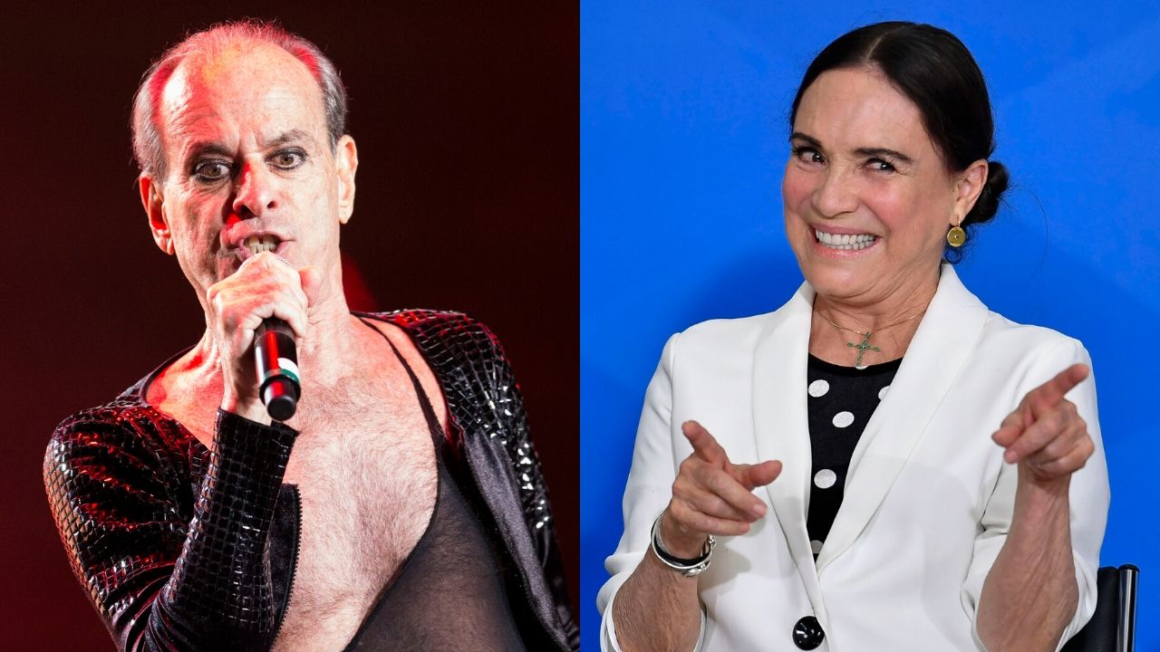 Montagem com Ney Matogrosso (Foto: AP Images / Felipe Dana) e Regina Duarte (Mateus Bonomi / AGIF / via AP Images)