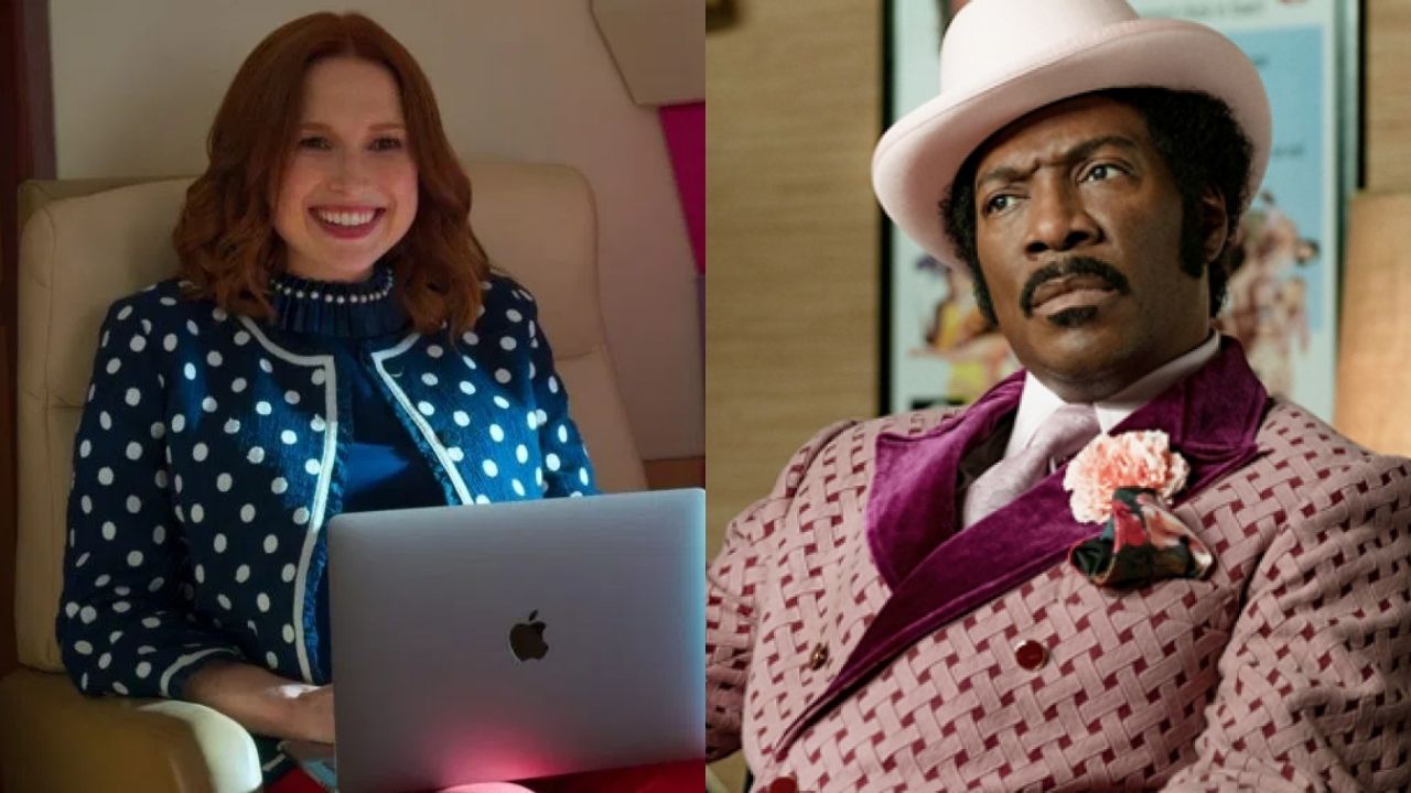 Montagem de Unbreakable Kimmy Schmidt: Kimmy vs. the Reverend e Meu Nome é Dolemite (Foto: Reprodução)