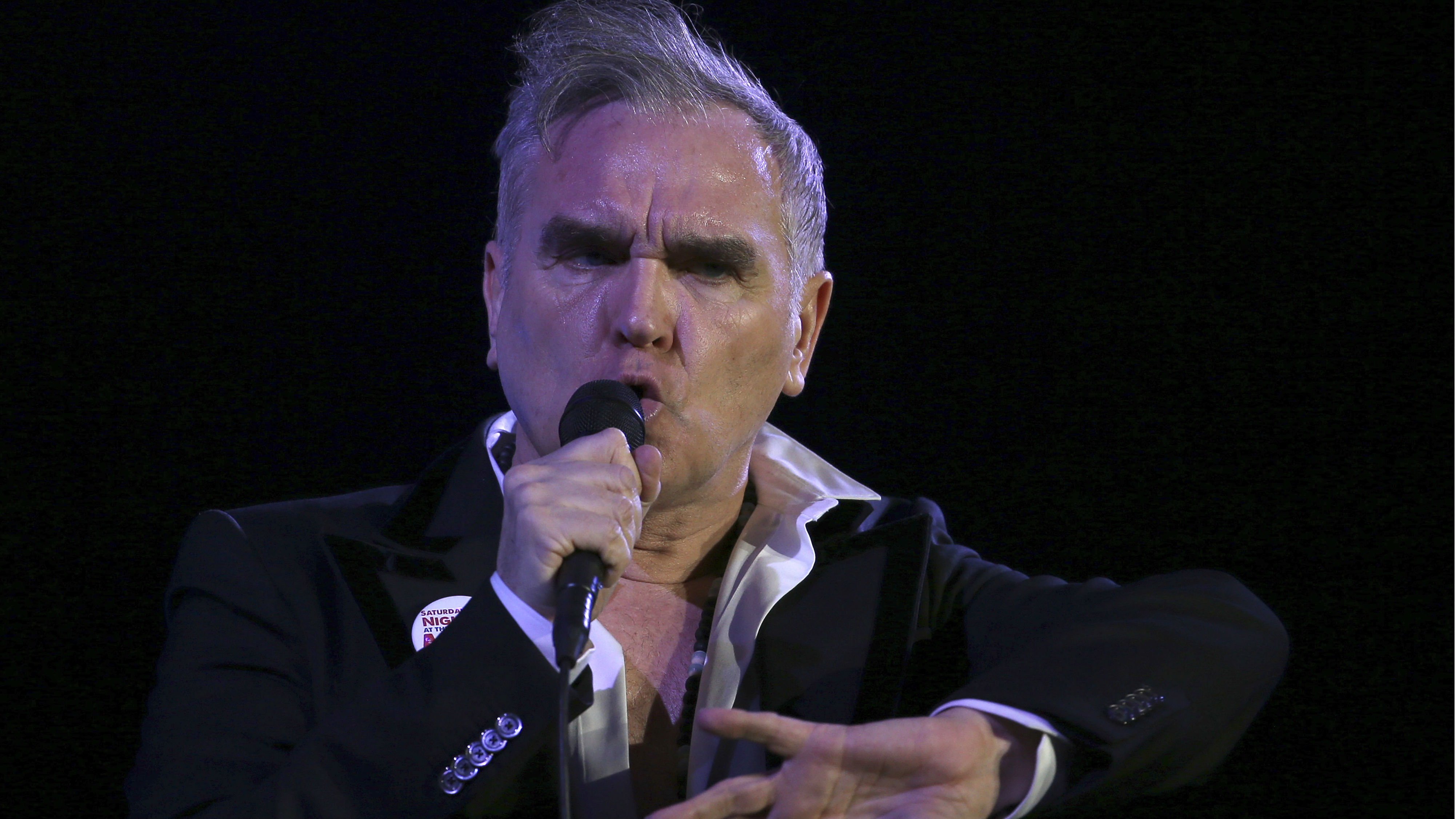 Morrissey (Foto:AP Photo/Marco Ugarte)