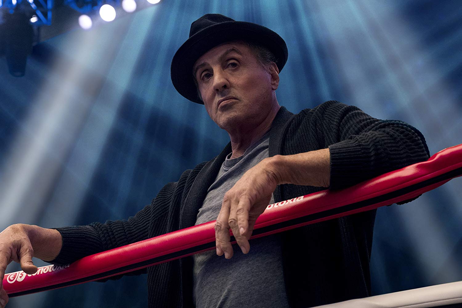 Sylvester Stallone como Rocky Balboa em cena de Creed II (Foto: Divulgação)