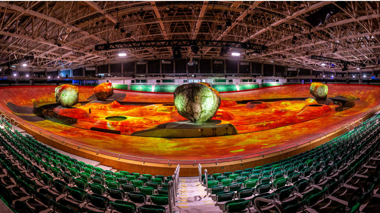Imagem que mostra como é por dentro a Nave, novo espaço do Rock in Rio (Foto: Gabriel Quintão)