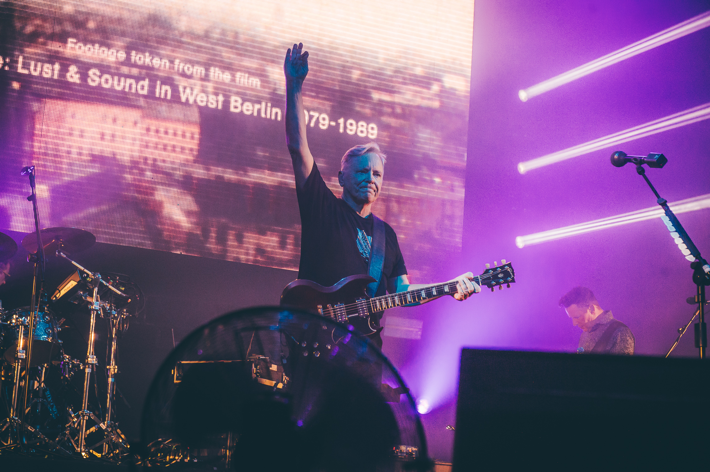 New Ordem em ação em São Paulo (Foto: Stephan Solon / Move Concerts)