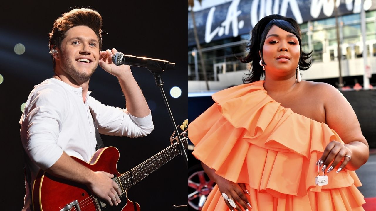 Niall Horan (Foto: Dave Kotinsky/Getty Images) e Lizzo (Foto: Emma McIntyre/Getty Images)