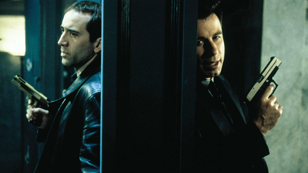 Nicolas Cage e John Travolta. (Foto: Reprodução)