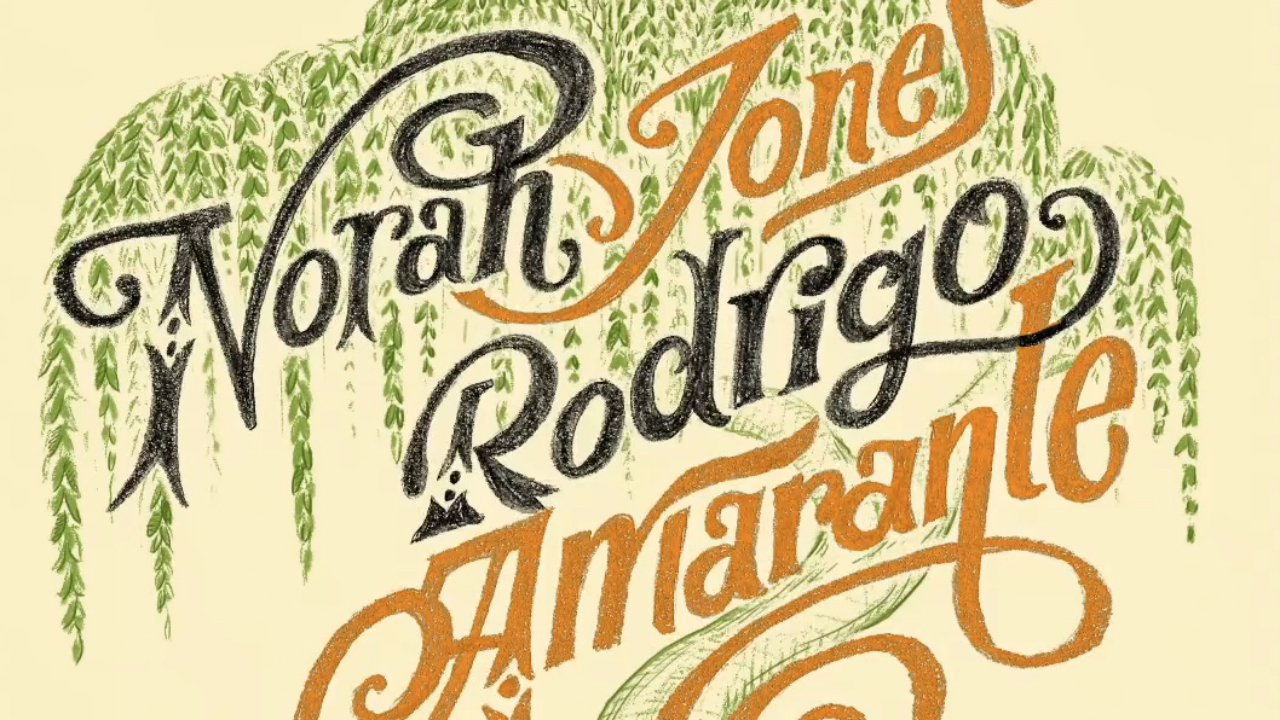 Capa dos singles de Norah Jones e Rodrigo Amarante (Foto: Reprodução/Youtube)