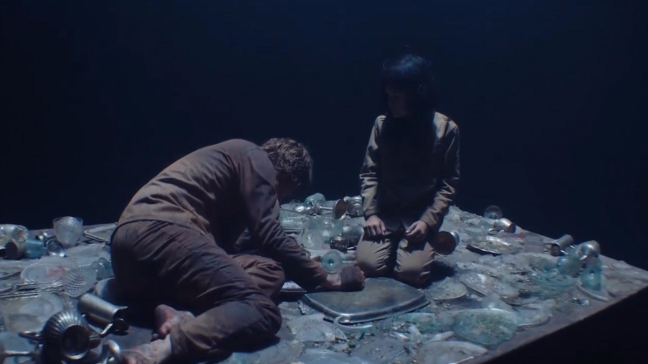 Cena de O Poço (Foto: Reprodução/Netflix)