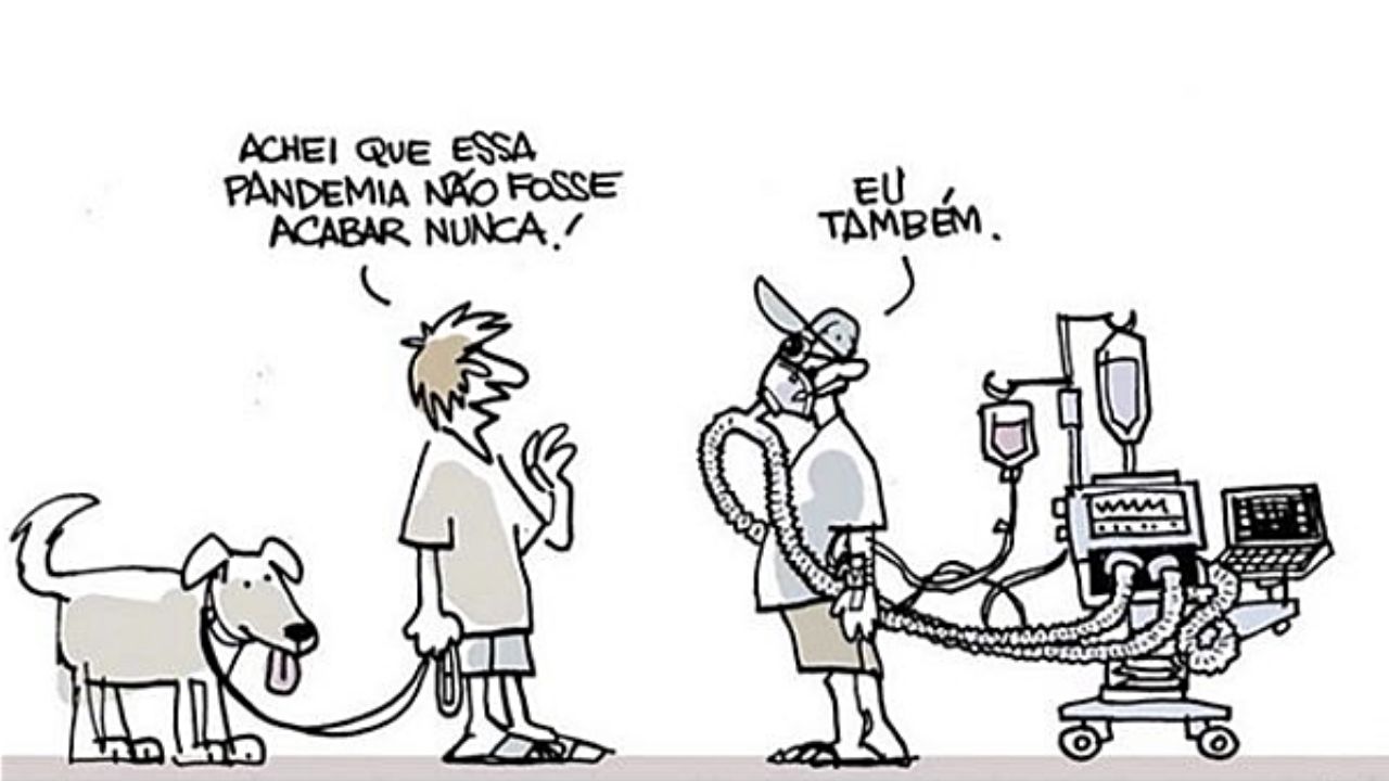 Charge de Laerte Coutinho (Foto: Reprodução/Instagram)