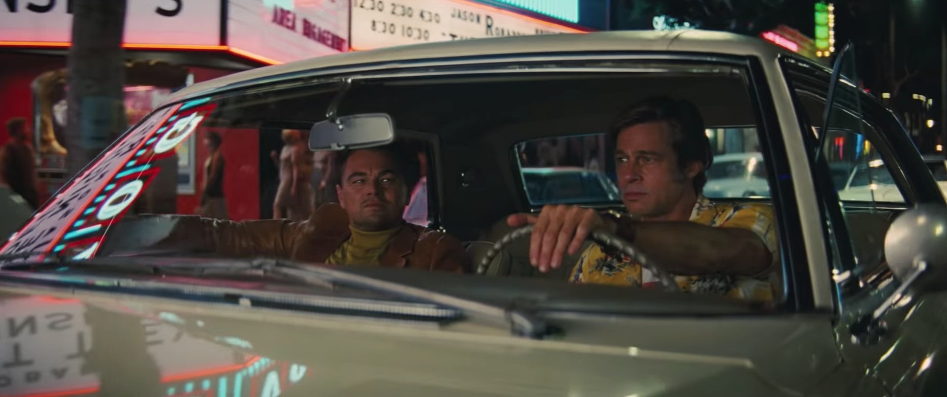 Leonardo DiCaprio e Brad Pitt em Era Uma Vez em Hollywood (Foto:Reprodução)