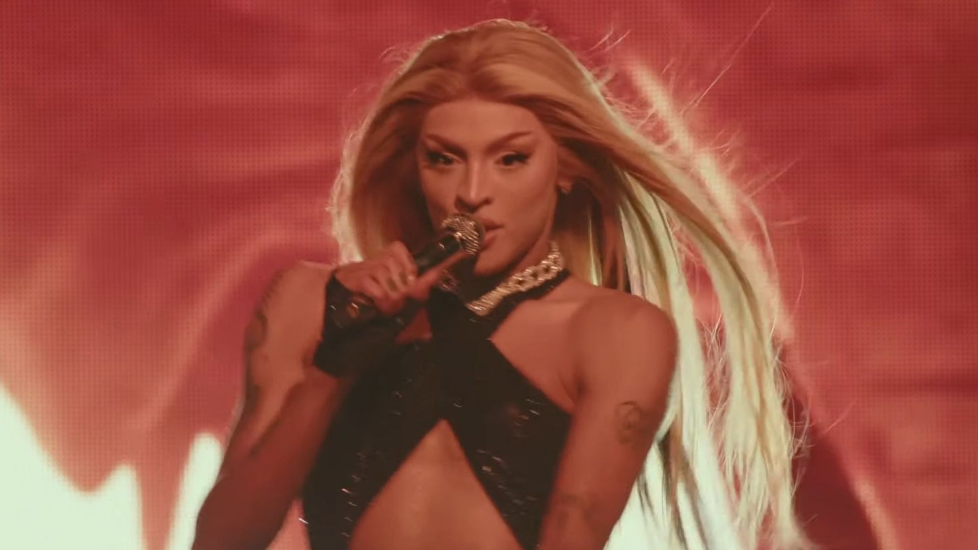 Pabllo Vittar no Coachella (Foto: Reprodução / Twitter)