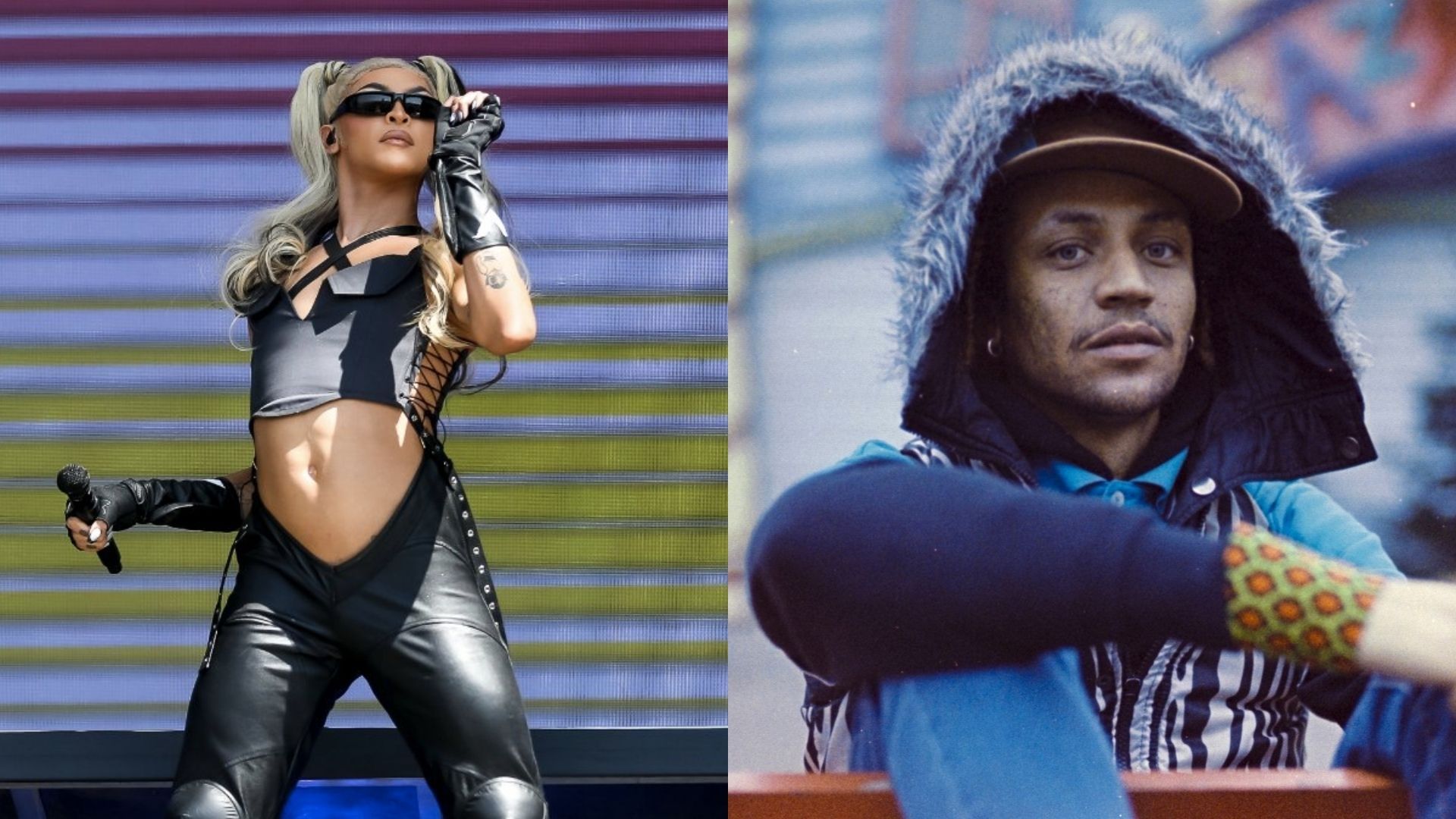 Pabllo Vittar no Lollapalooza Chile (Foto: Reprodução /Twitter) | Edgar (Foto: Divulgação / Caroline Bittencourt)