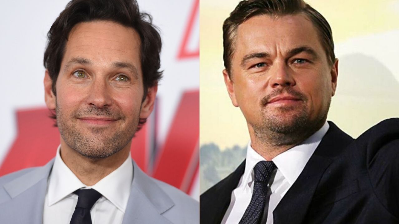 Paul Rudd e Leonardo DiCaprio (Foto 1: Jordan Strauss/Invision/AP/ Foto 2: Divulgação)