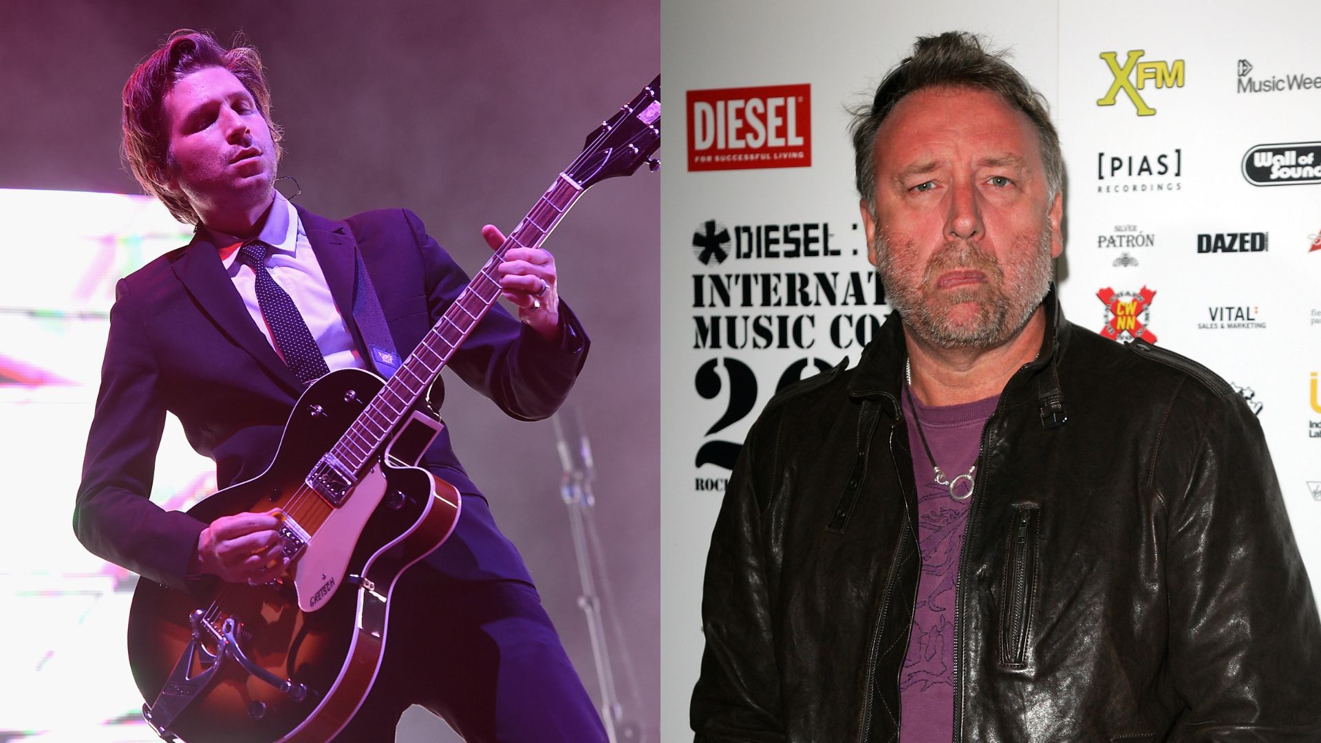 Daniel Kessler do Interpol, Peter Hook (Foto: Getty Images)