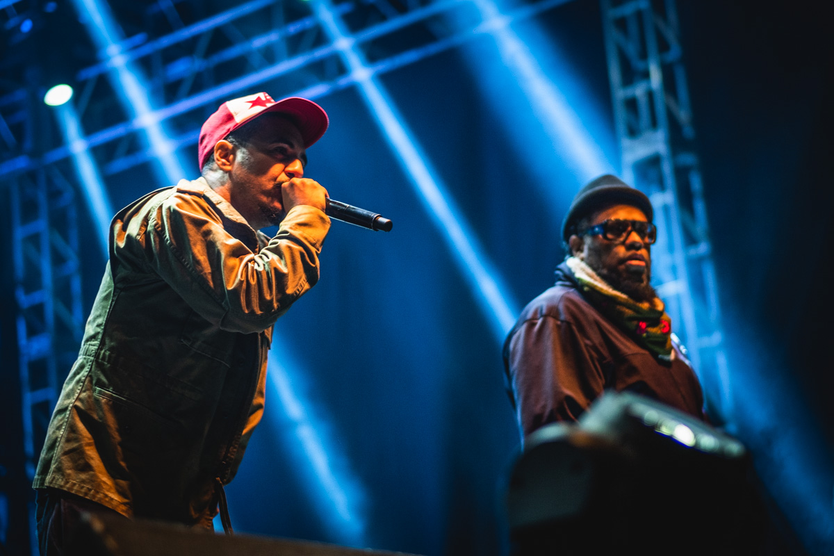 Marcelo D2 e BNegão (Foto: Indie Clicks)