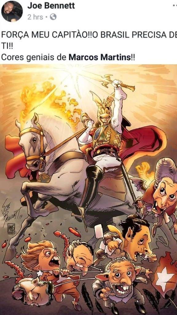 Desenho de Joe Bennett