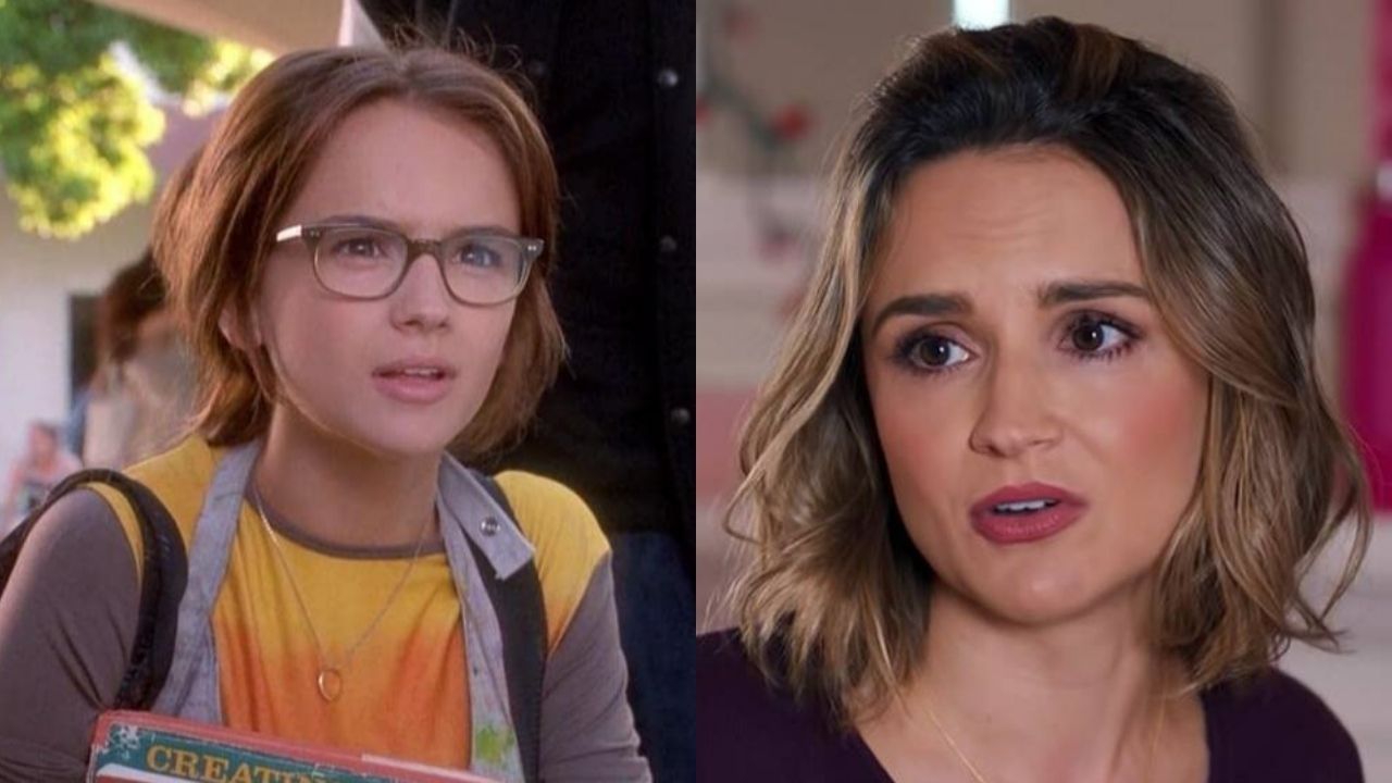 Rachael Leigh Cook em Ela É Demais e em Ele É Demais (Foto: Reprodução/IMDb e Netflix)