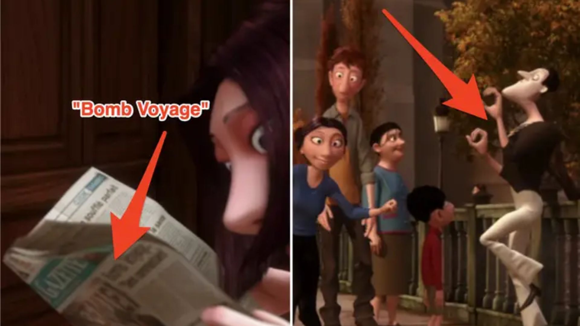 Bom Voyage é um vilão em Os Incríveis