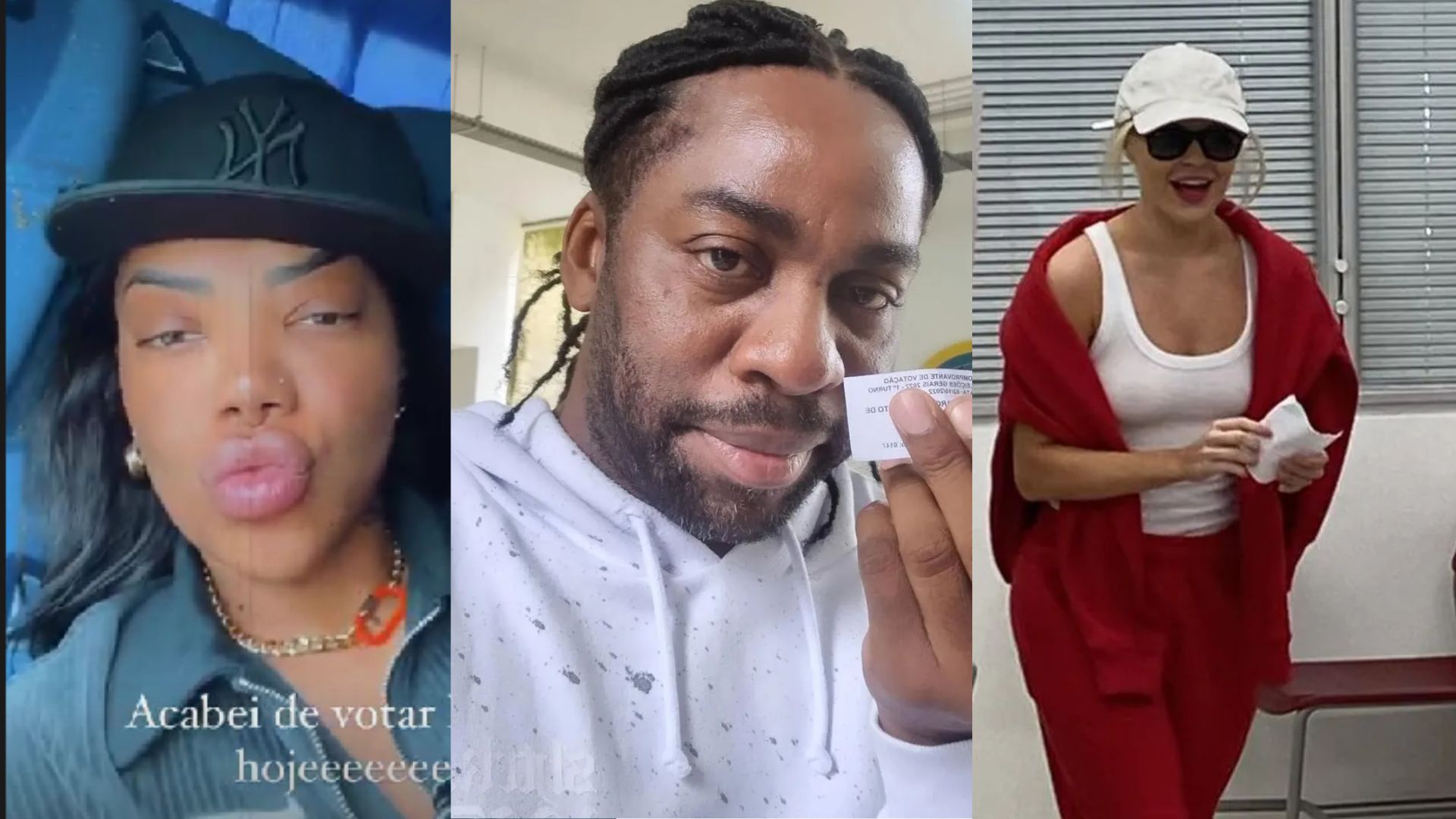 Eleições: Artistas votam no 1º turno; confira