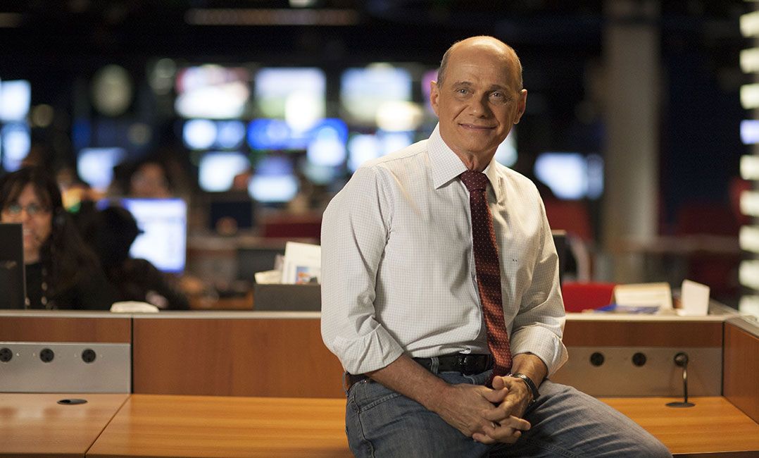 O jornalista Ricardo Boechat (Foto: Band/Divulgação)