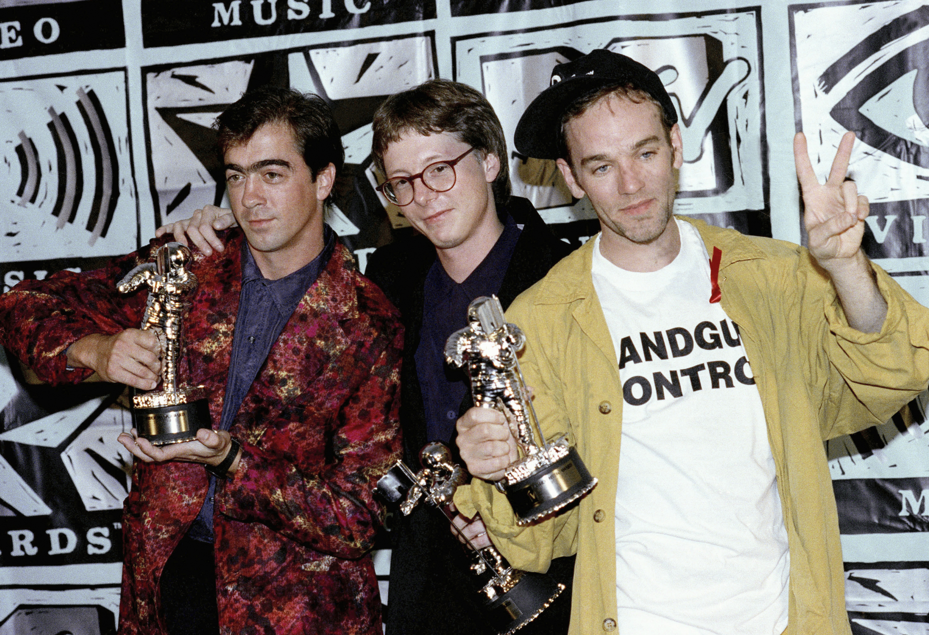 REM no VMAs 1991 (Foto: Craig Fuji/AP)