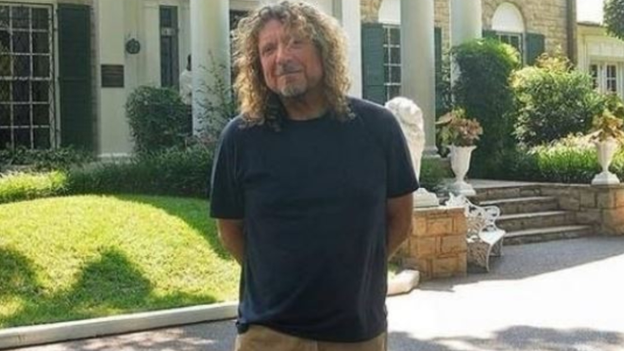 Robert Plant em Graceland (Foto: Instagram / Reprodução)