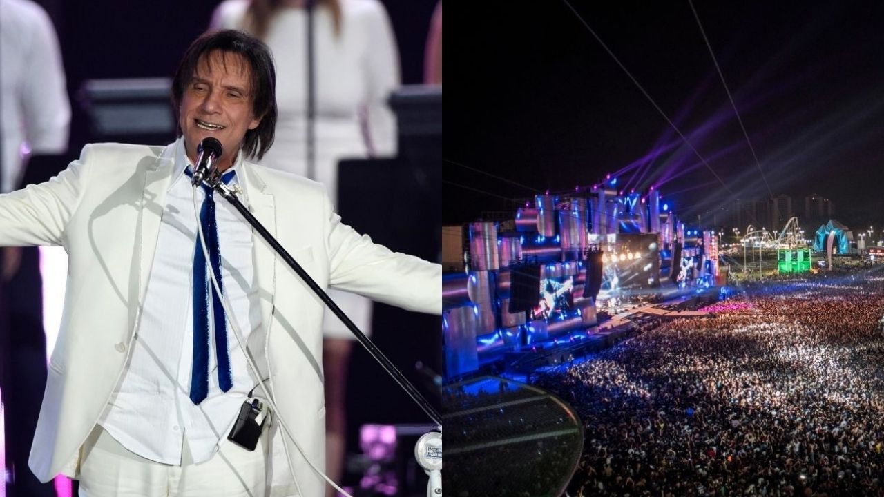 Roberto Carlos (Foto: Chris Pizzello/Invision/AP)/ Rock in Rio (Foto: Getty Images / Raphael Dias)