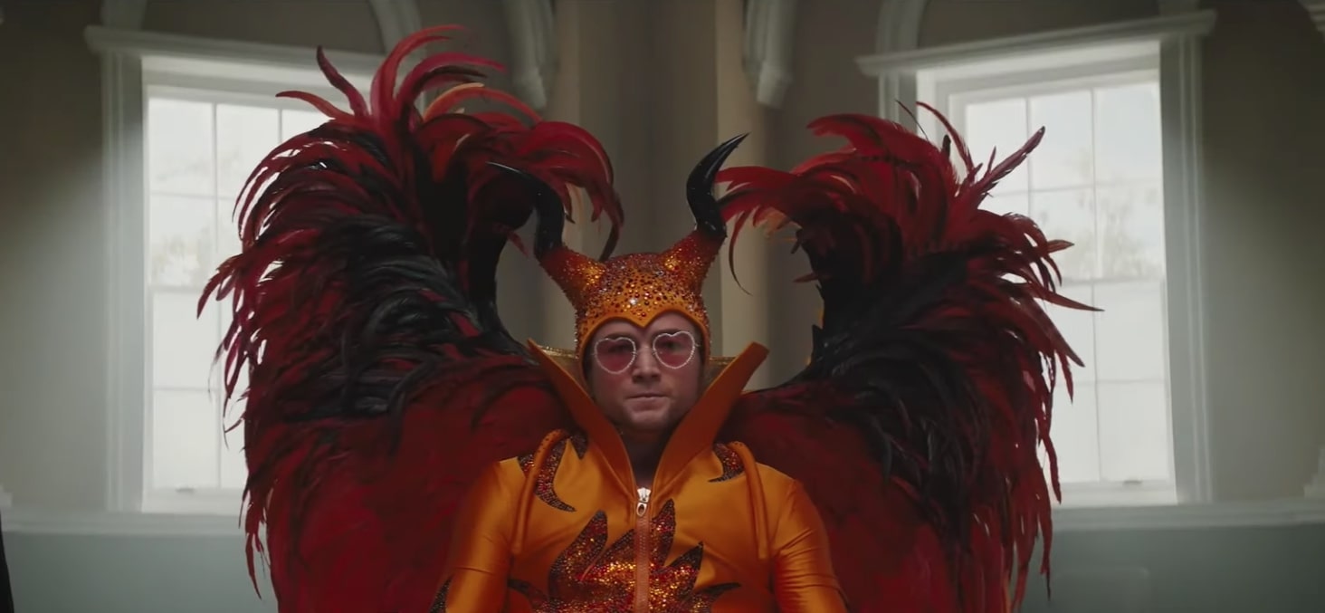 Taron Egerton como Elton John em Rocketman (Foto:Reprodução)