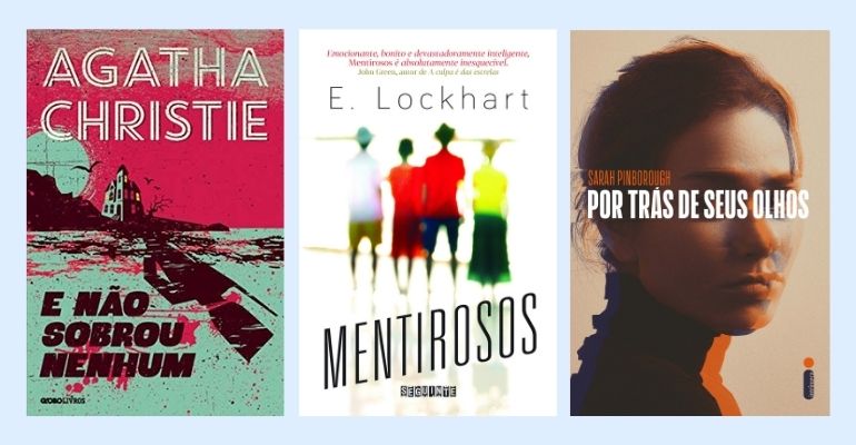 Selecionamos 10 leituras com reviravoltas incríveis que você não pode deixar de conferir