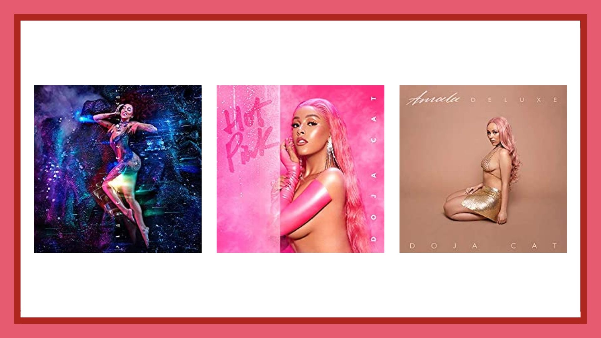 Capas dos discos de sucesso da cantora que se apresenta hoje (25) no Lollapalooza