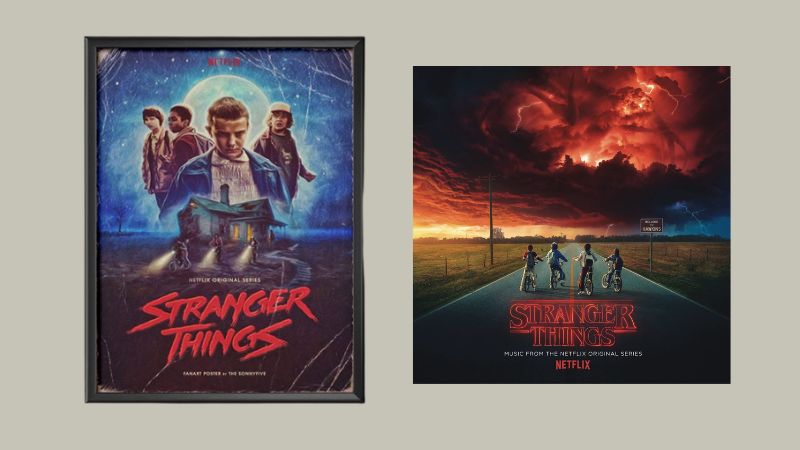 Jogos, discos de vinil, bonecos colecionáveis e outros itens que vão te levar para o mundo invertido