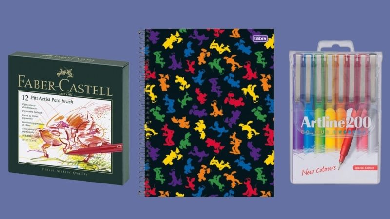 Esbaje criatividade e arrase com esses 9 itens de papelaria