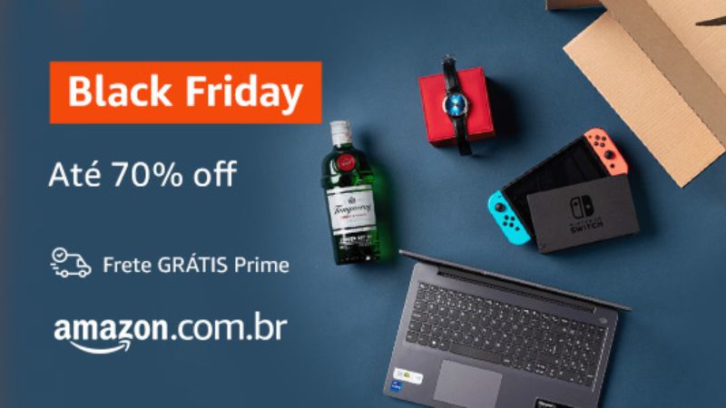 Aproveite as ofertas imperdíveis da Black Friday e conheça todos os detalhes do evento na Amazon