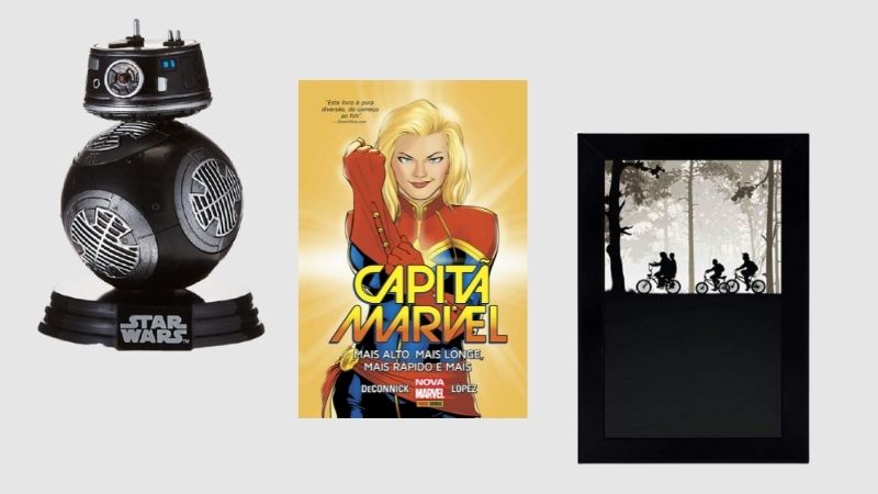 Confira dicas de presentes que todo fã do mundo geek vai amar