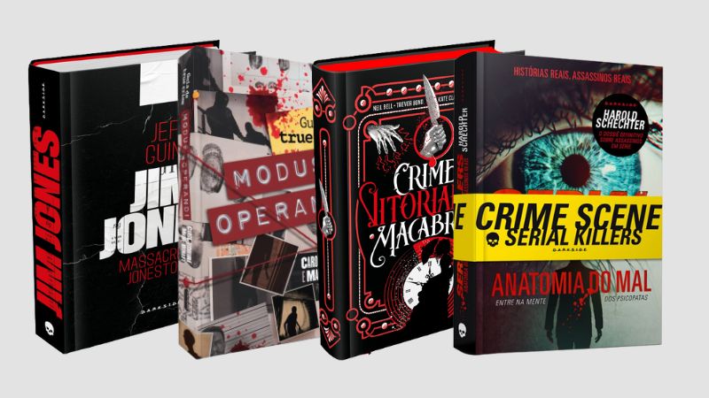 Confira a lista de livros mais vendidos de crimes reais da Amazon e adquira as obras com preço baixo