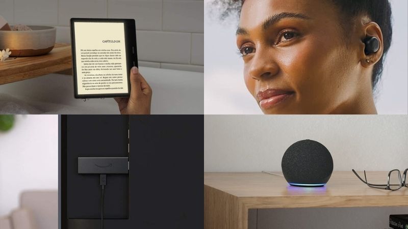 Seja com o Kindle, o Echo ou o Fire Stick TV, sempre há uma maneira de ter um dispositivo Amazon com você