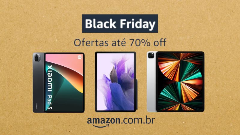 Aproveite as ofertas da Black Friday e adquira seu novo tablet
