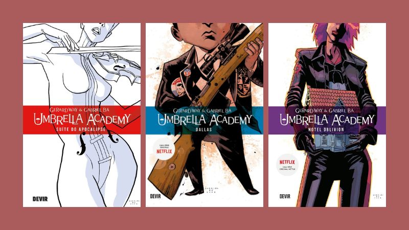 Escrita por Gerard Way e com ilustrações do brasileiro Gabriel Bá, conheça a série em quadrinhos que inspirou a série The Umbrella Academy