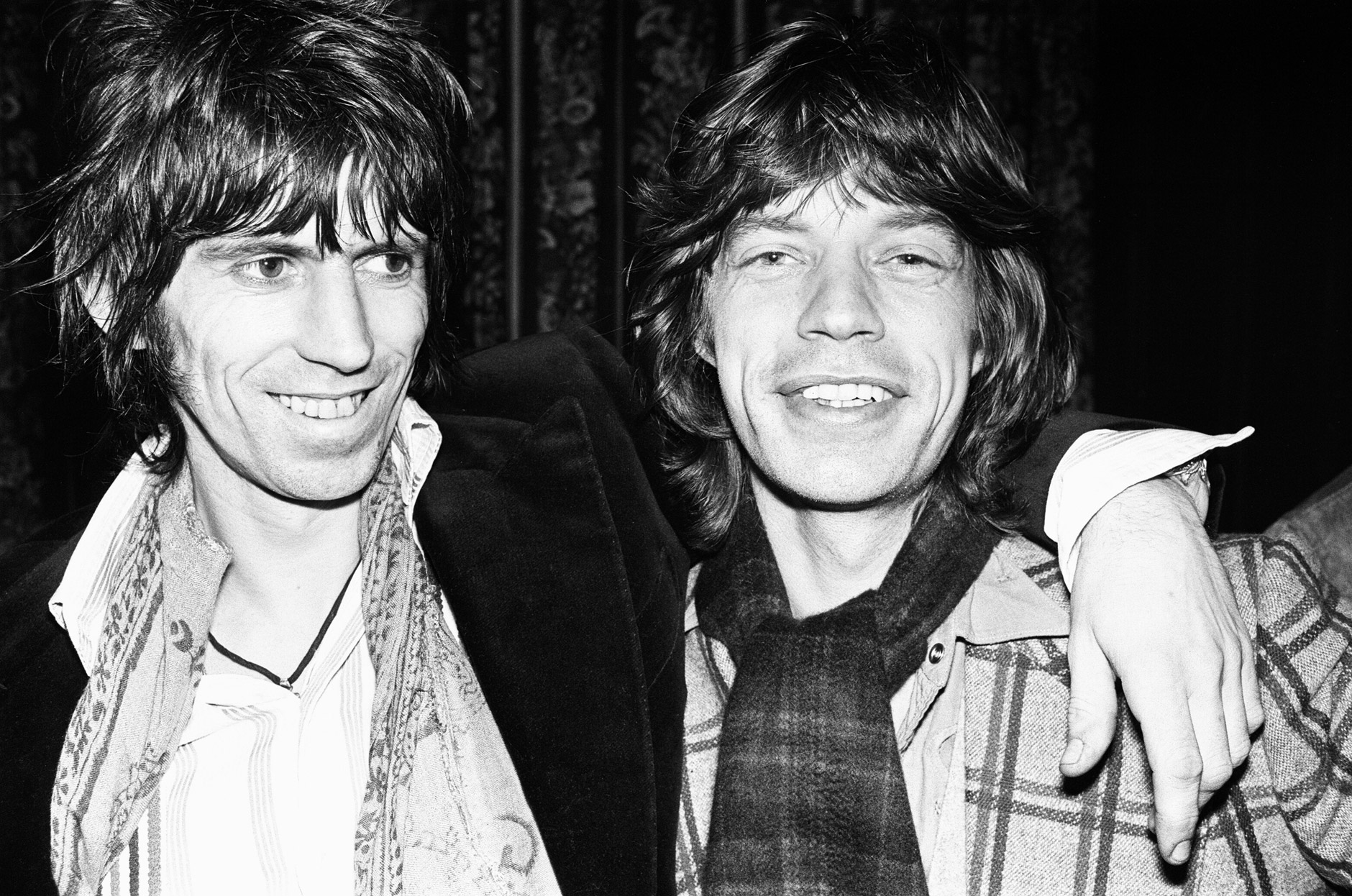 Keith Richars e Mick Jagger, dos Rolling Stones (Foto: Rolling Stones:50 / Reprodução)