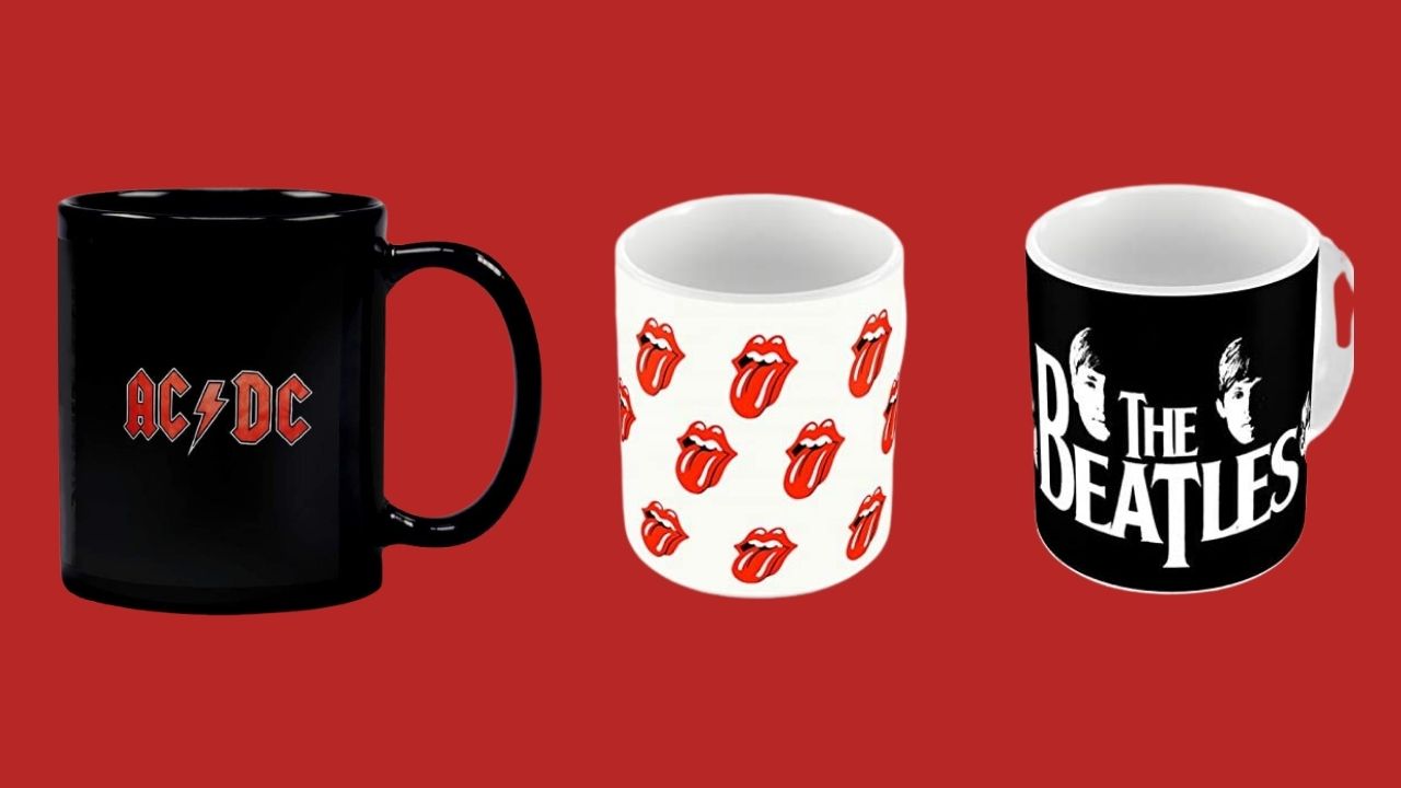 Canecas que todo fã de rock and roll vai querer colecionar